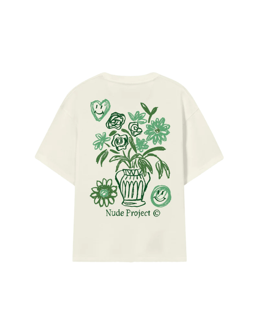 Camiseta Nude Project Jarron Marshmallow Off White Nude Project