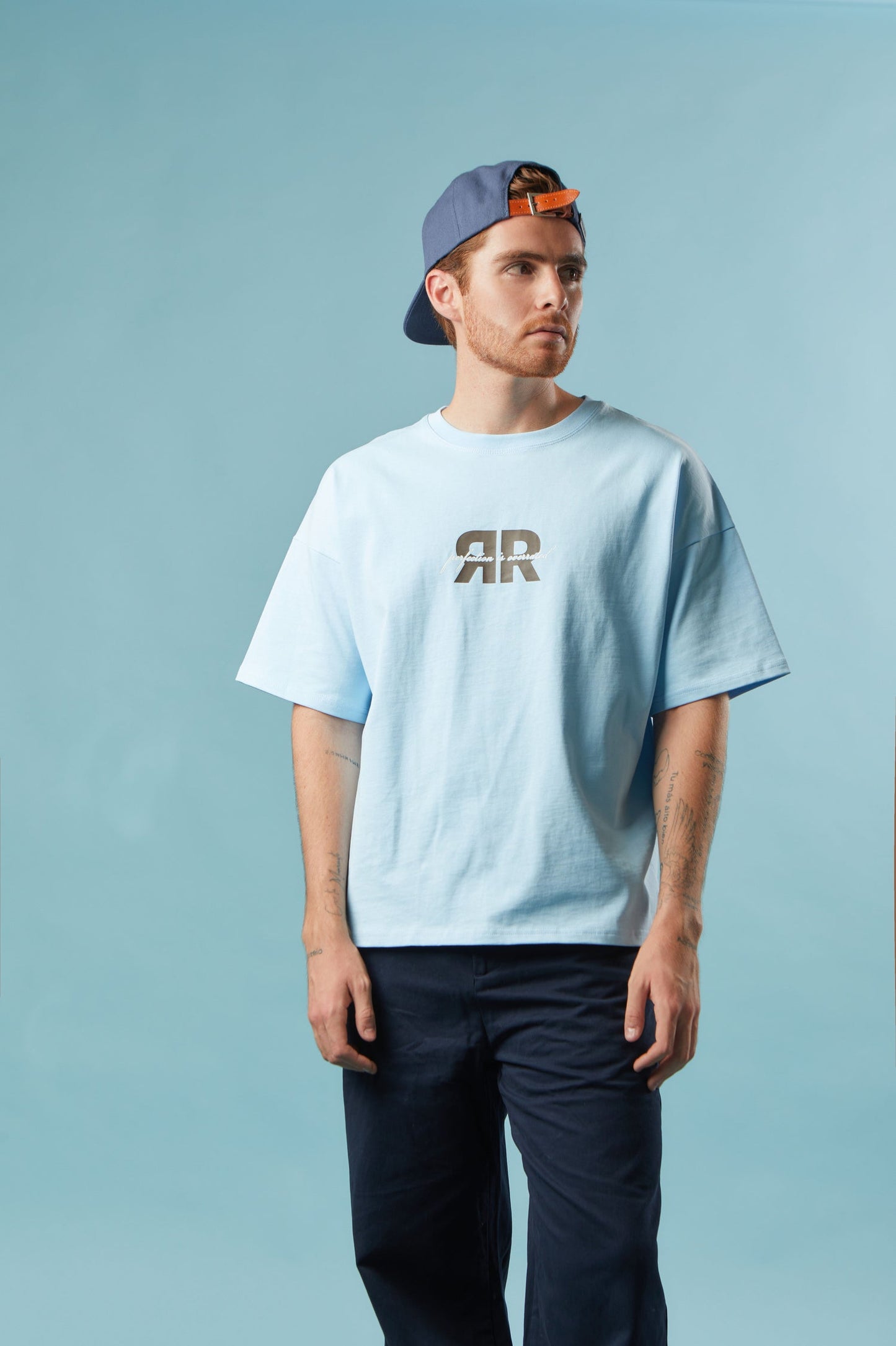 CAMISETA AZUL VALENTINE OVERRATED