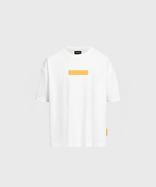 WHITE YATCH CLUB T-SHIRT OVERRATED