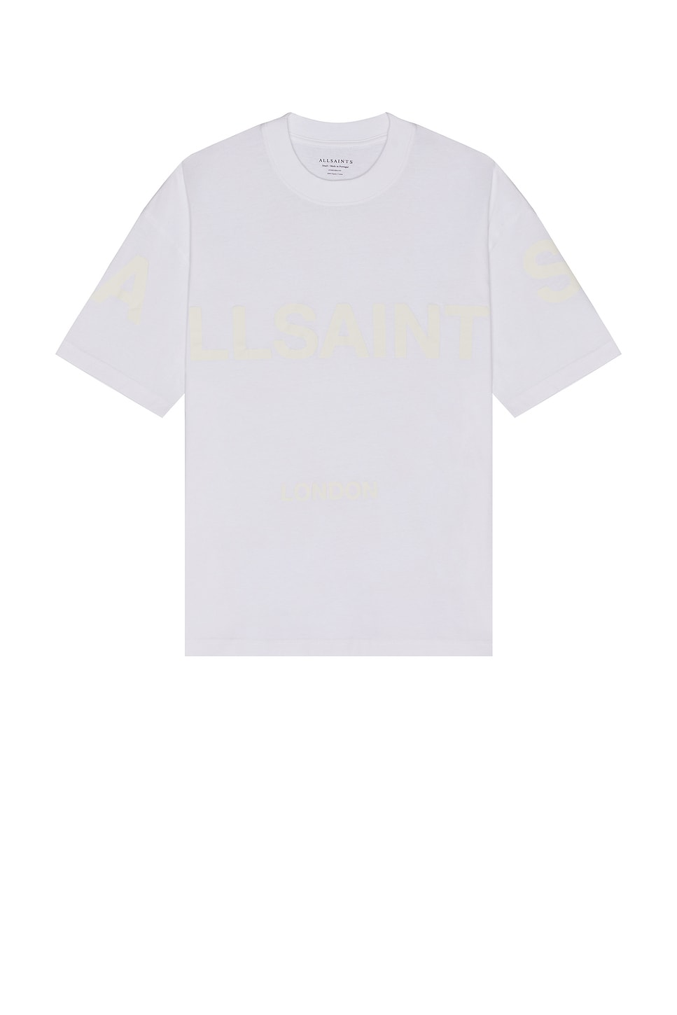 T SHIRT ALL SAINTS WHITE