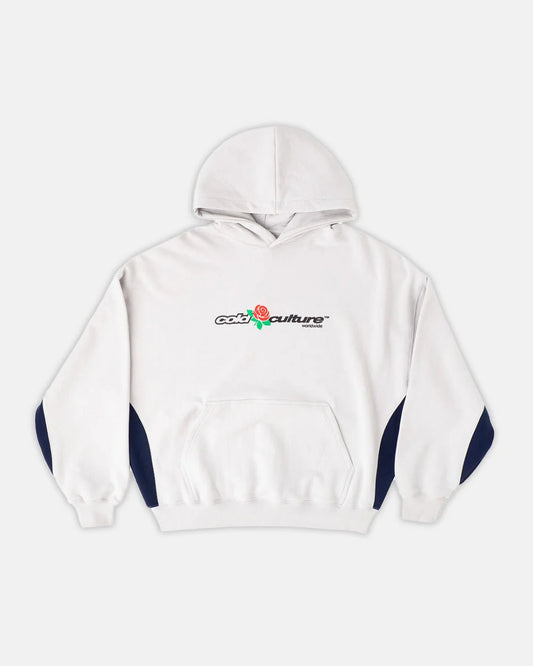 COLD CULTURE ROSE HOODIE PEARL GREY