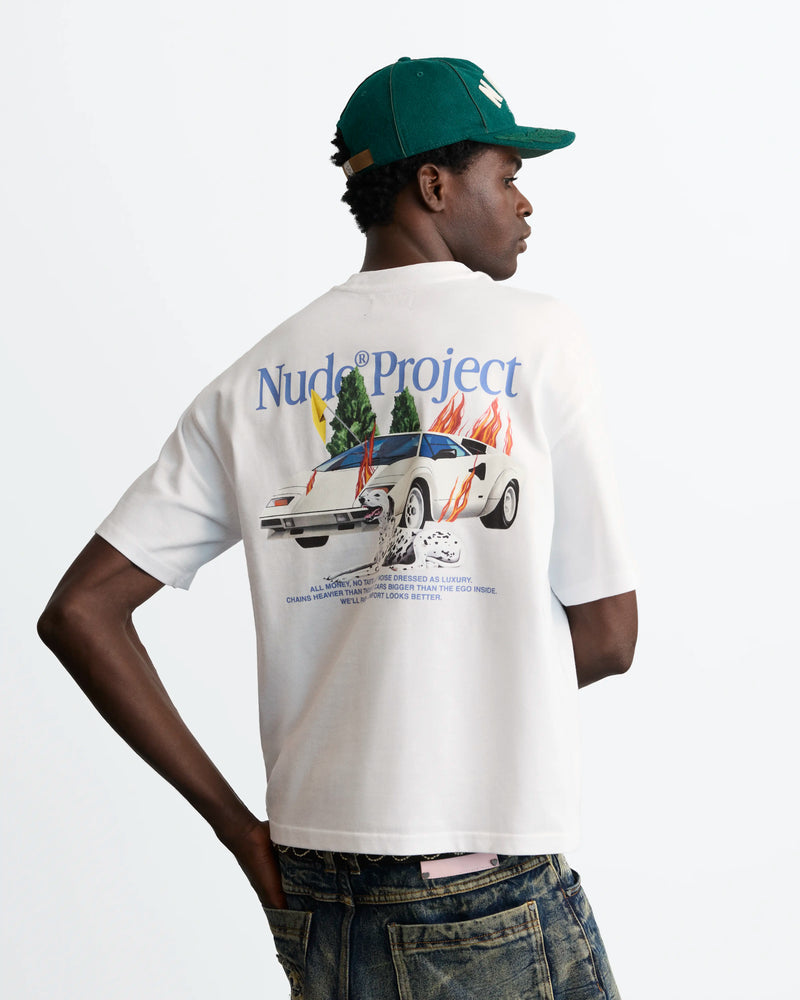 Nude project Camiseta Belfort Blanca