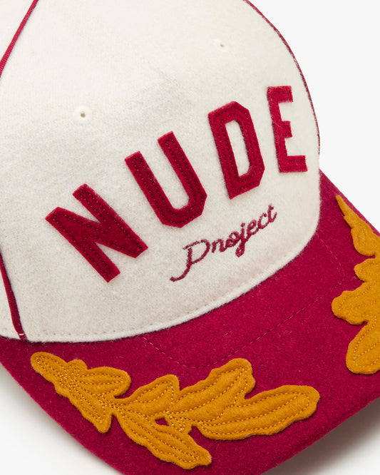 Gorra Nude Project Varsity Cap Red