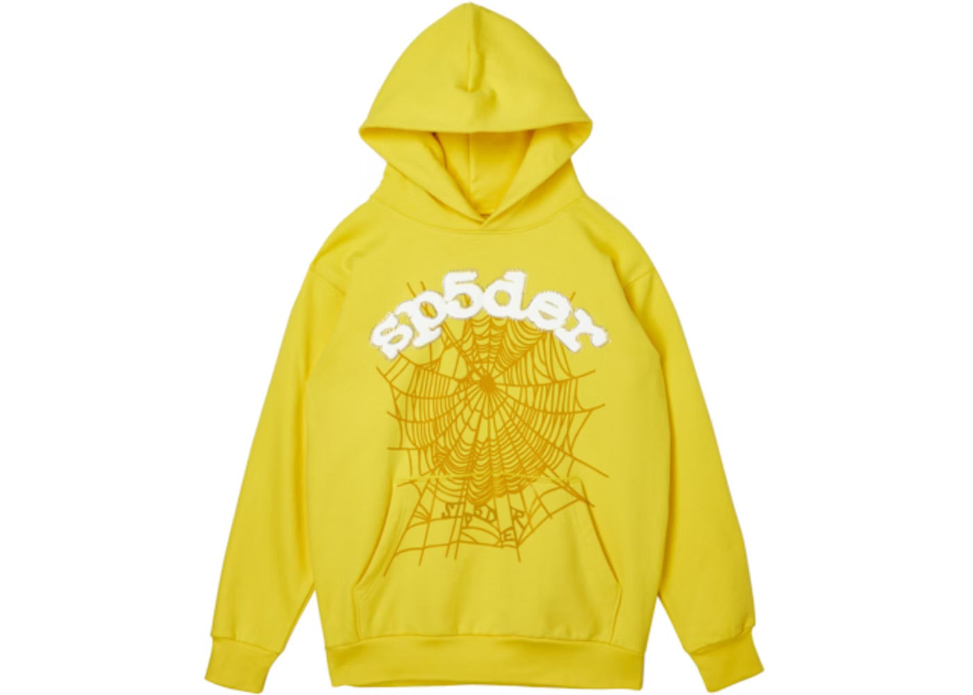 Sp5der Websuit Hoodie Yellow Men's - SS21