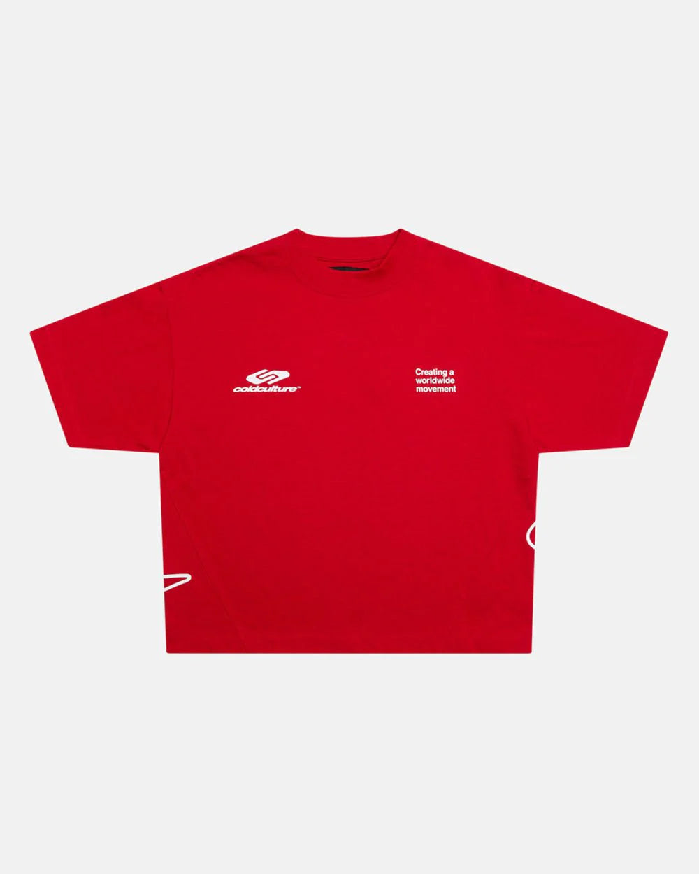 COLD CULTURE DEFENSE TEE RED
