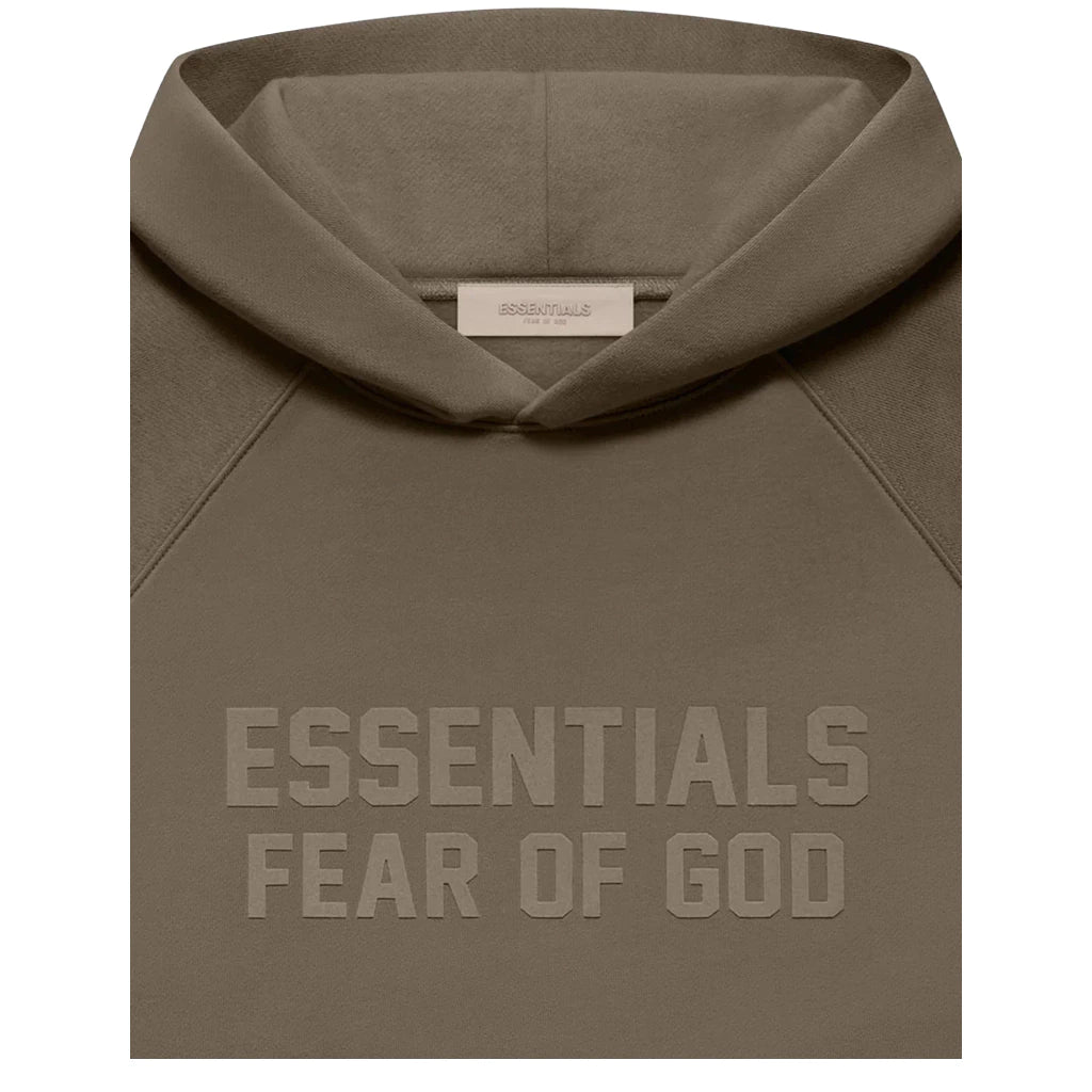 Fear of God Essentials Hoodie Wood