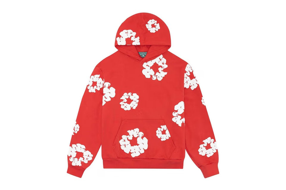 HOODIE DENIM TEARS RED