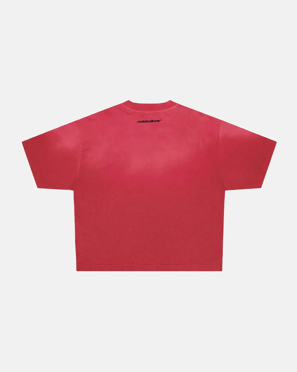 COLD CULTURE CROSSED SCRIPT TEE RED