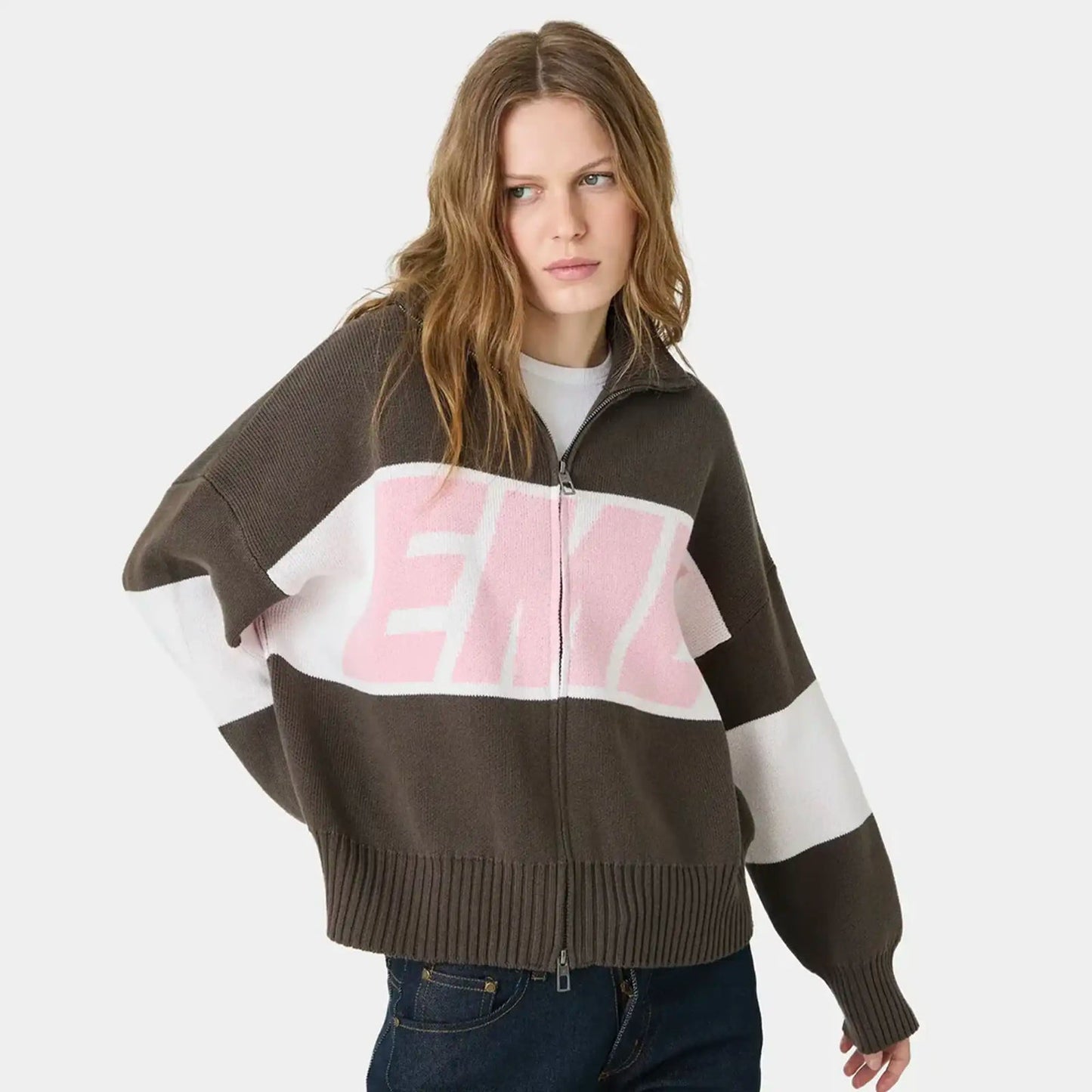 Eme Studio Thrill Lollipop Zipper Knit