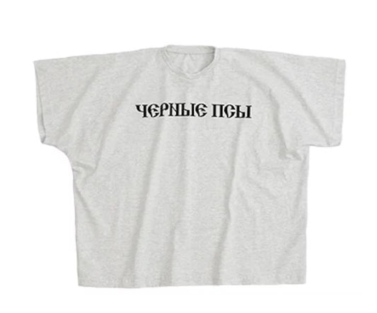 YZY Gosha Black Dogs T-Shirt
'Heather Grey'