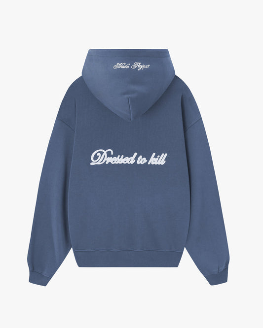 Hoodie Kill Bill Zip-Up Hoodie Indigo nude Project
