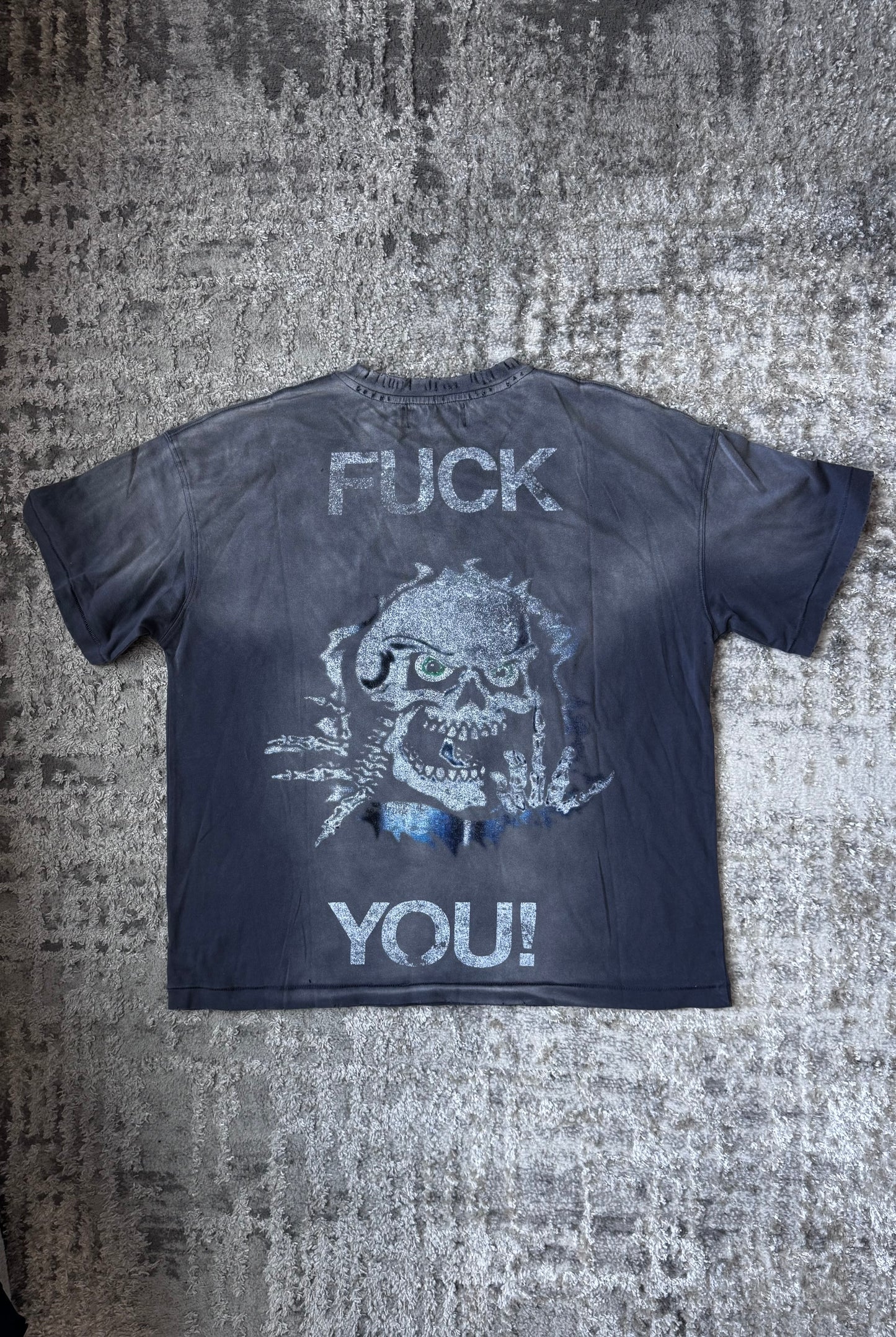 Valey Forever Skullie Tee Grey
