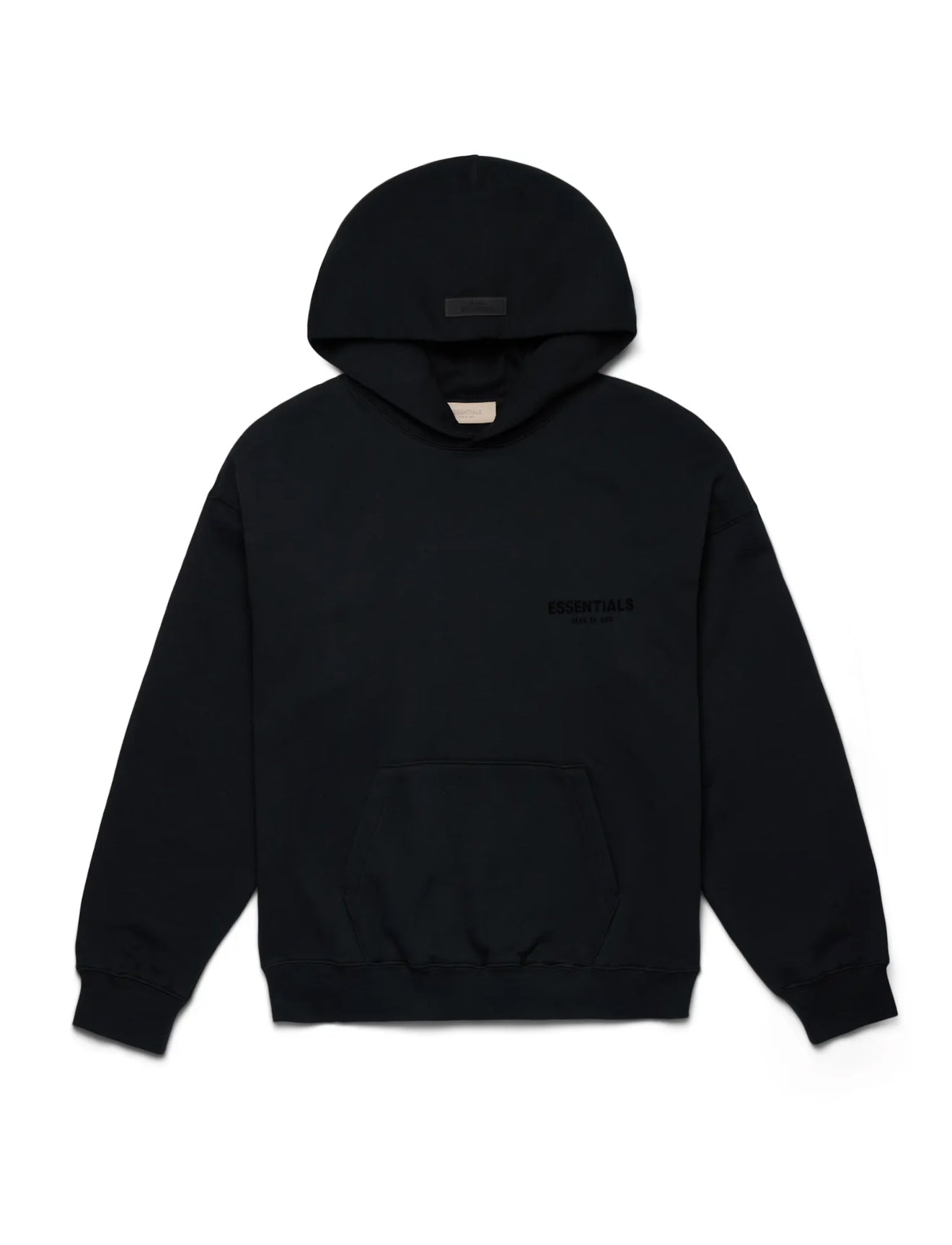 HOODIE ESSENTIALS STRECH LEMON BLACK