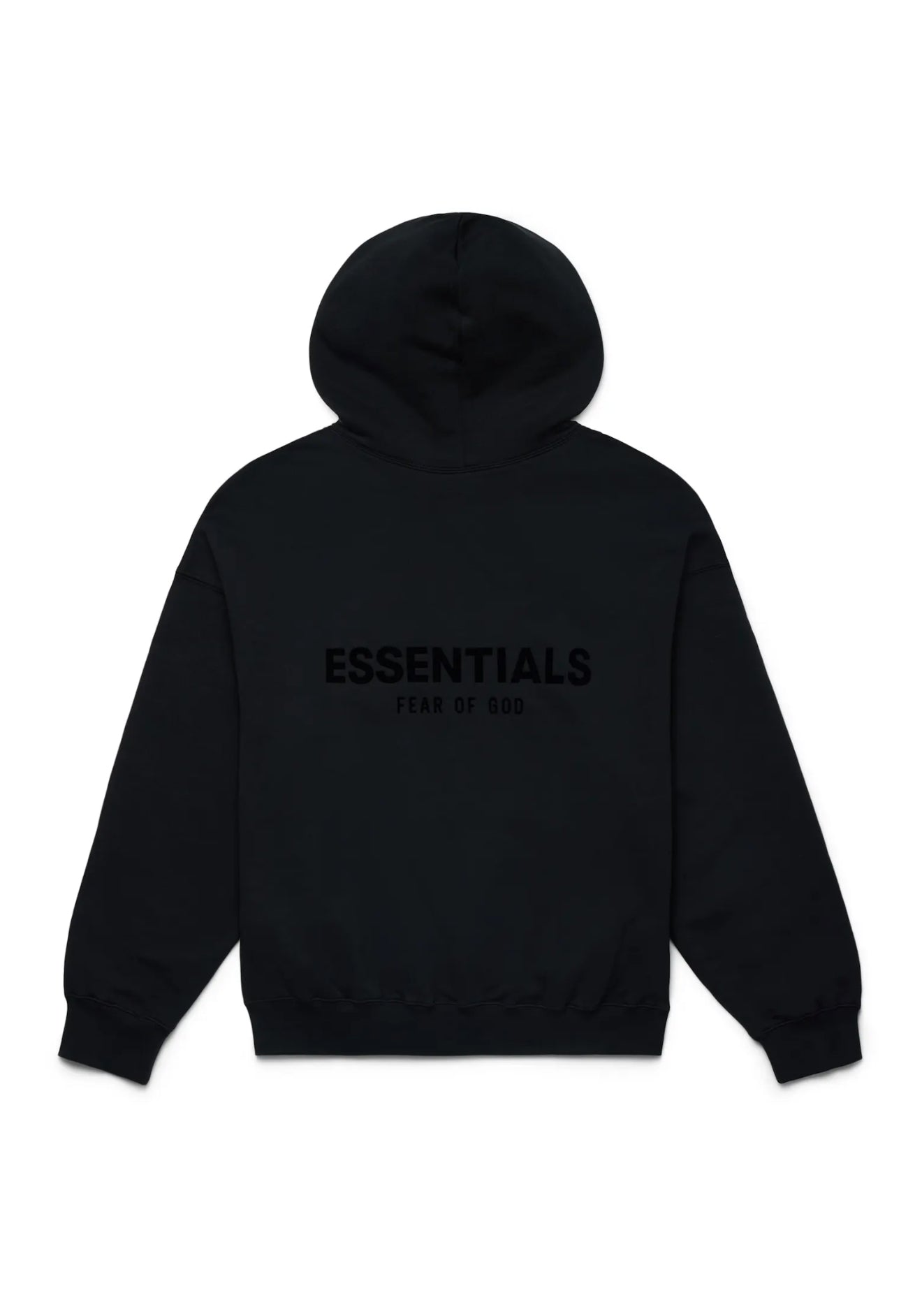 HOODIE ESSENTIALS STRECH LEMON BLACK