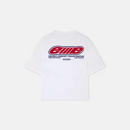 EME STUDIOS DNA PEARL OVERSIZED TEE