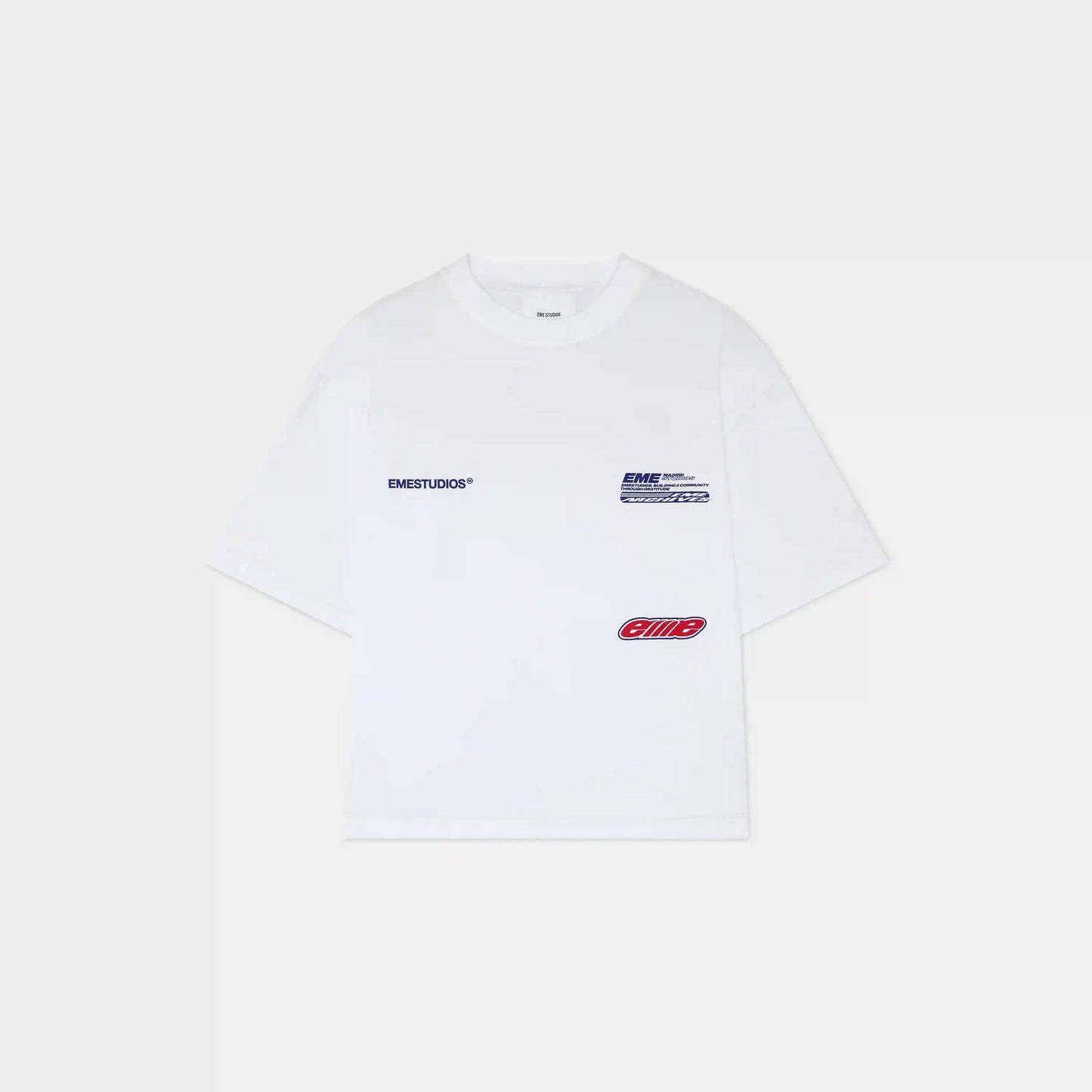 EME STUDIOS DNA PEARL OVERSIZED TEE