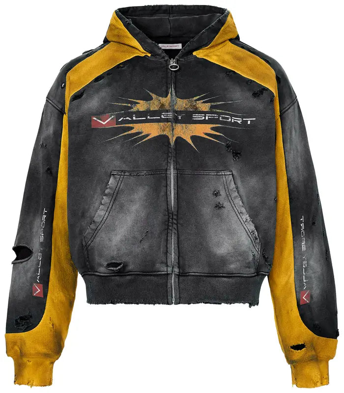 Vale Forever Valley Dreams Khalifa Zip Up Black