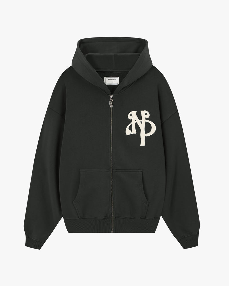 Hoodie black Kill Bill Zip-Up Hoodie Ash Nude Project