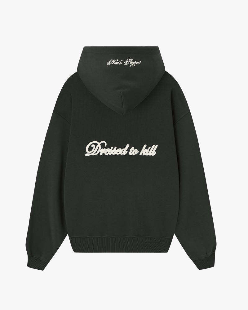 Hoodie black Kill Bill Zip-Up Hoodie Ash Nude Project