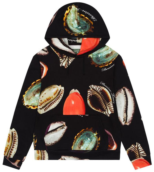 Denim Tears Shell Hoodie 'Black