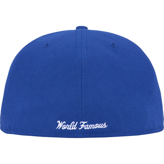 GORRA SUPREME SKELETON BLUE AND RED