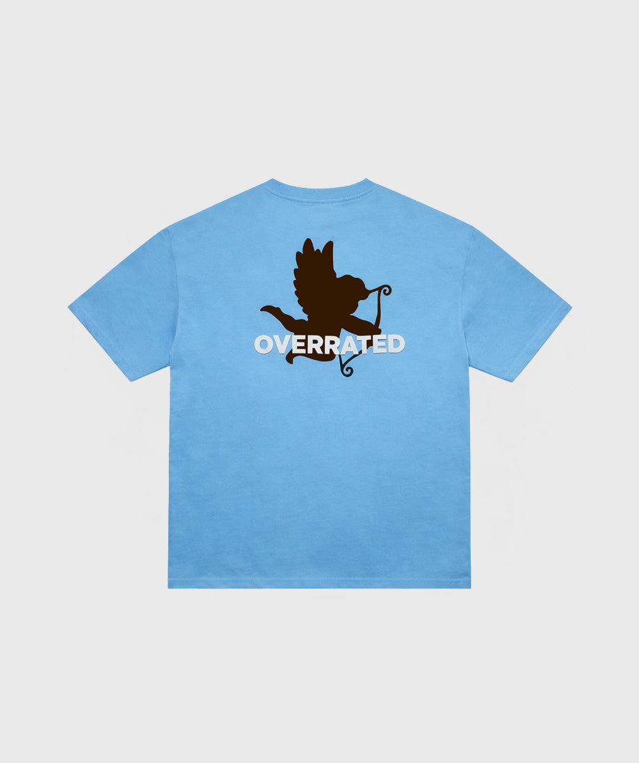 CAMISETA AZUL VALENTINE OVERRATED