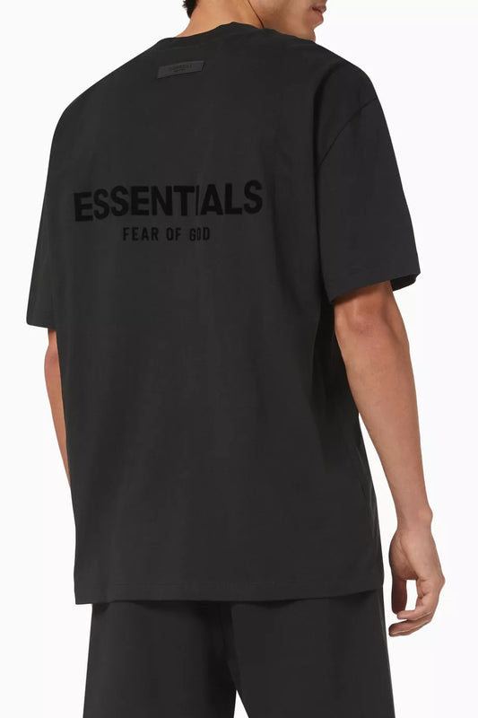 Fear of God Essentials T-shirt (SS22) Stretch Limo (BLACK