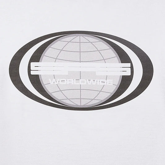 Sp5der Jumbo Globe Tee White