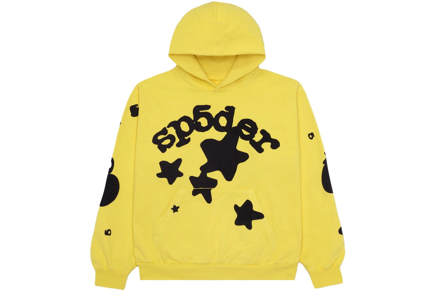 Hoodie Sp5der Beluga en dorado