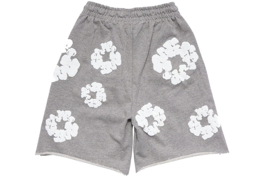 Short denim Tears The Cotton Wreath en gris