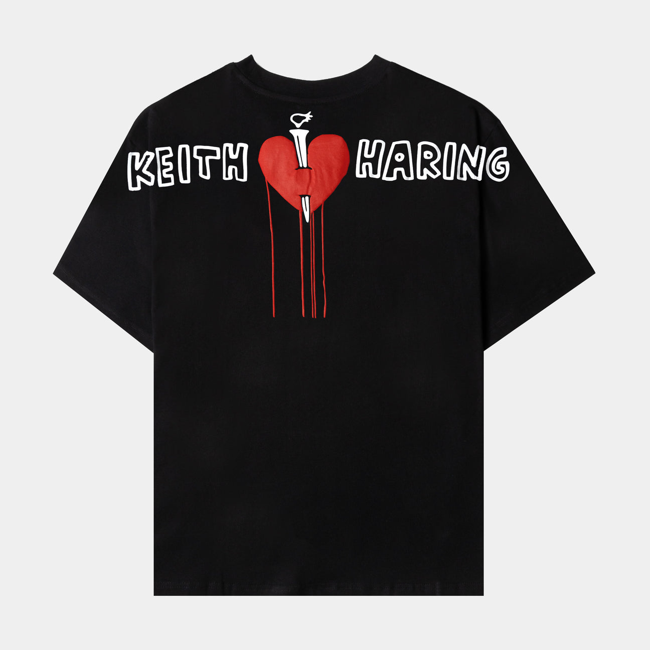 SP X KEITH HARING CHARACTERS SHORT SLEEVE BLACK