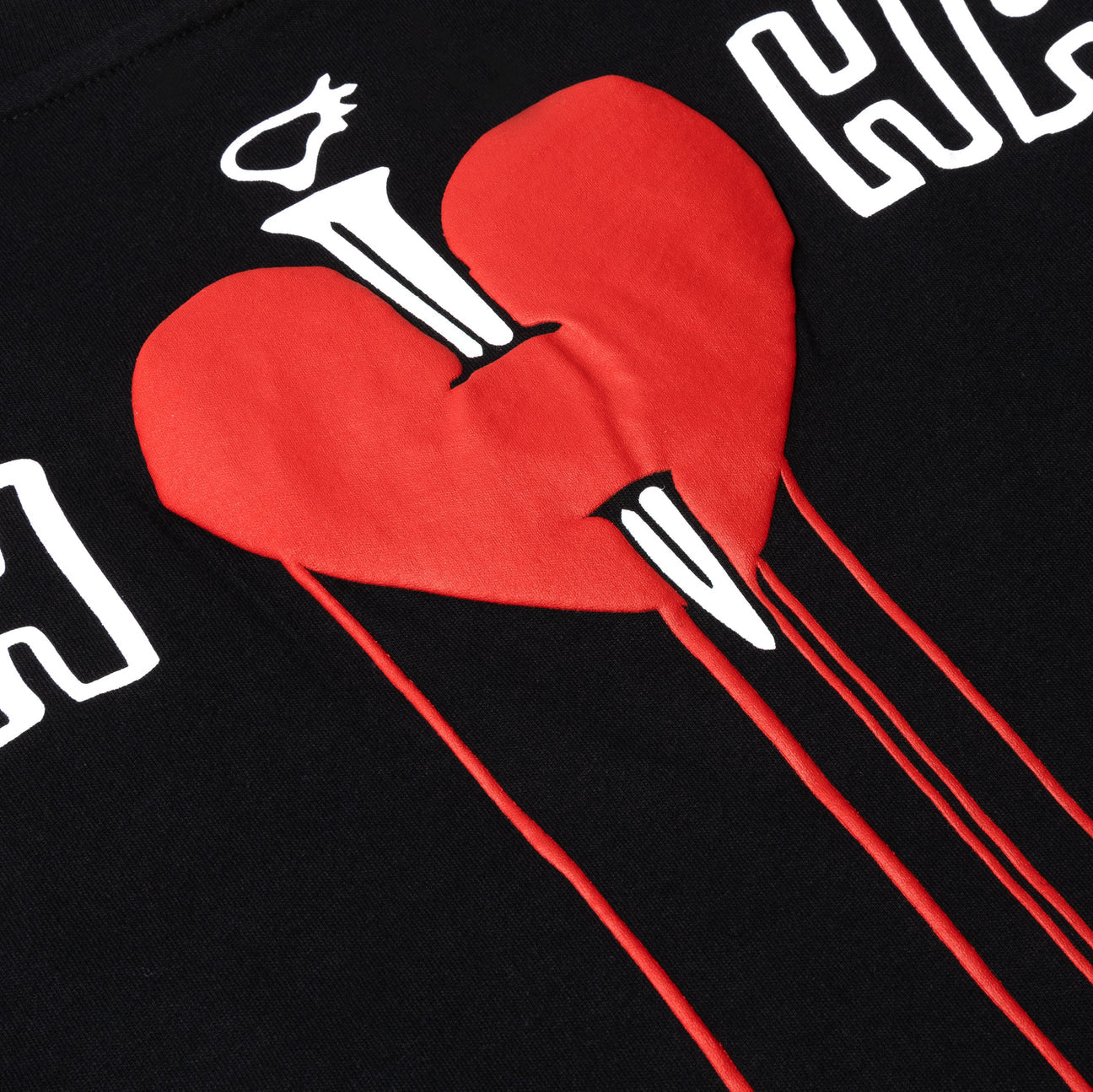 SP X KEITH HARING CHARACTERS SHORT SLEEVE BLACK