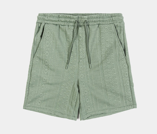 PANTALONES CORTOS DE ESTILO DE VIDA PARA HOMBRE DE MAISON ARTICLE
CON TEJIDO JACQUARD ORNAMENTADO