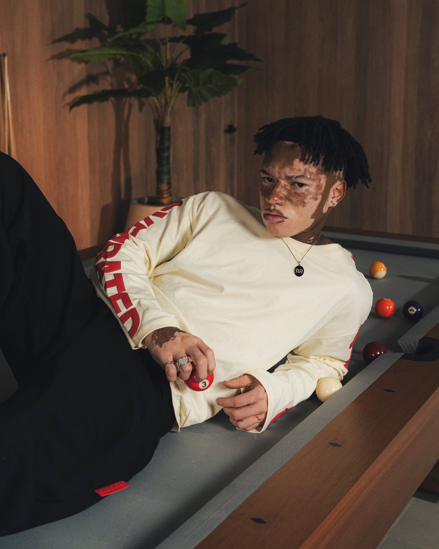 OVERRATED CREAM LONG SLEEVE T-SHIRT