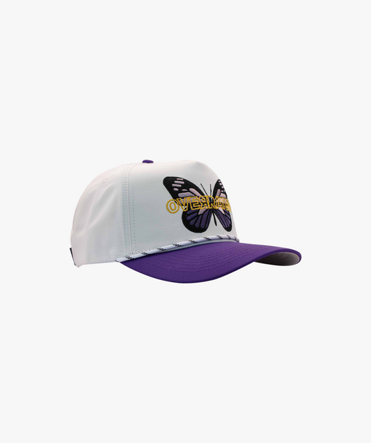 GORRA OVERRATED BUTTERFLY