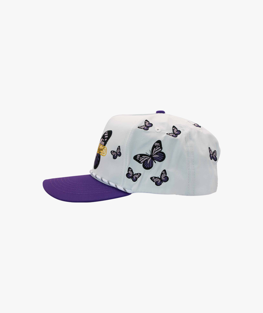 GORRA OVERRATED BUTTERFLY