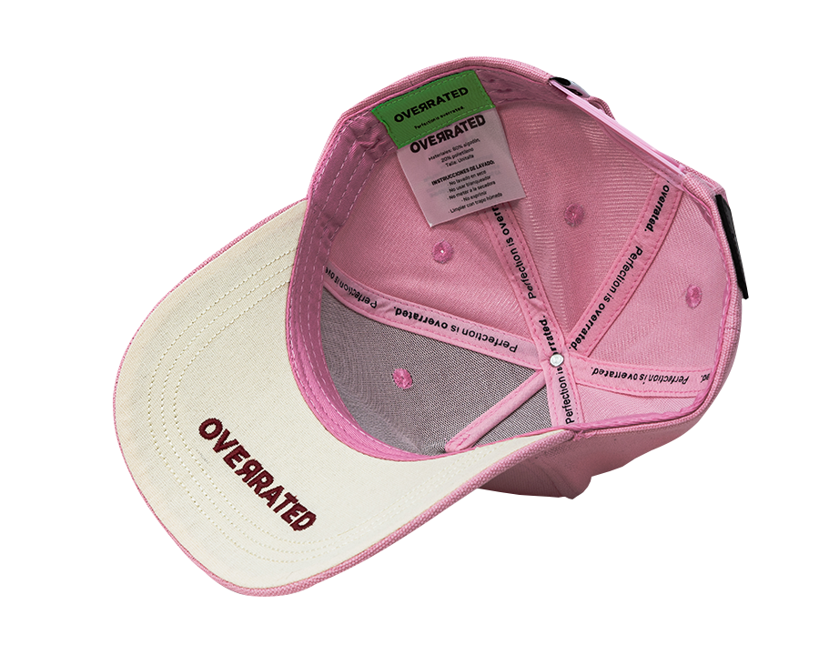 OVERRATED GORRA LA ROSA