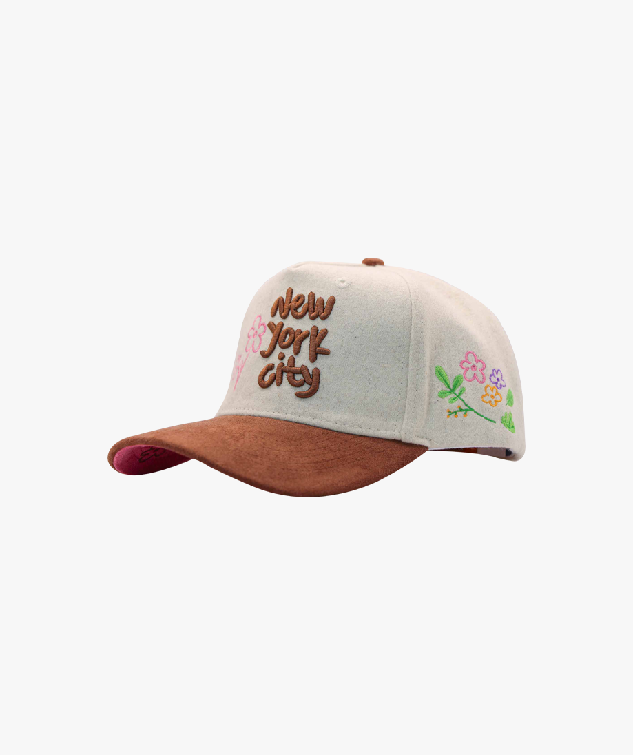 OVERRATED GORRA NEW YORK CITY (FLOWERS)