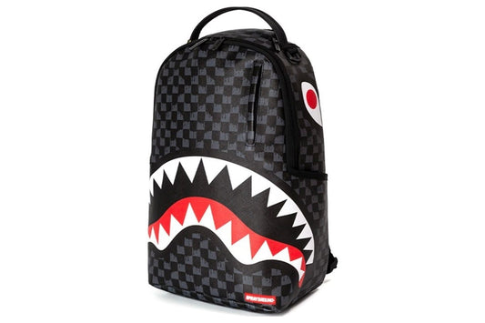 Mochila Sprayground Drip Check Shark (DLXSF) con estampado