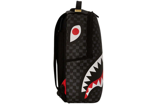 Mochila Sprayground Drip Check Shark (DLXSF) con estampado