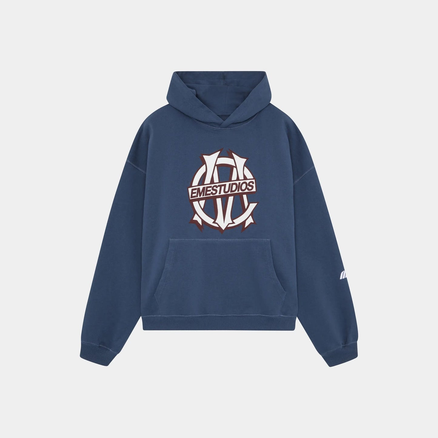 EME ESTUDIO Le Panier Navy Oversized Hoodie