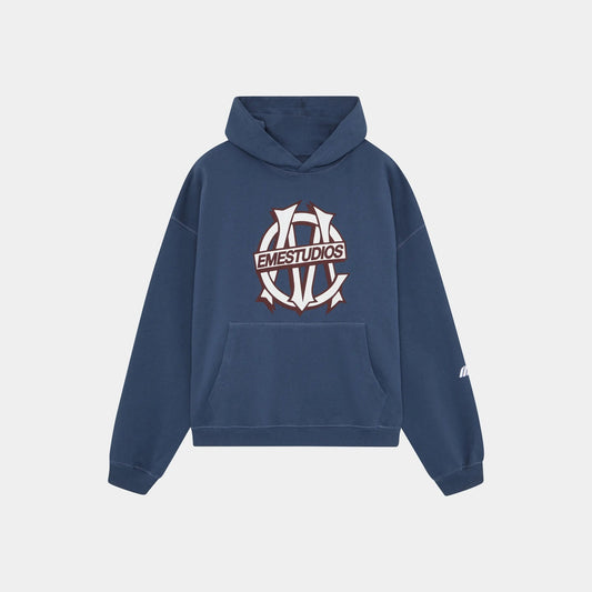 EME ESTUDIO Le Panier Navy Oversized Hoodie