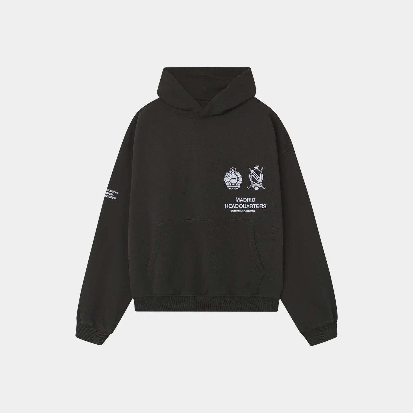 Eme Estudio Crown Navy Oversized Hoodie