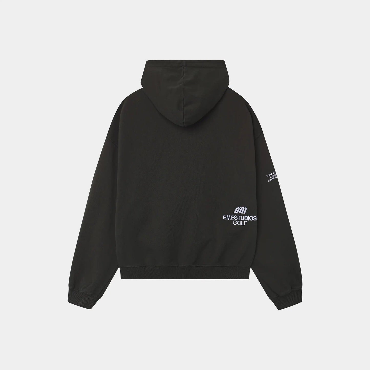 Eme Estudio Crown Navy Oversized Hoodie