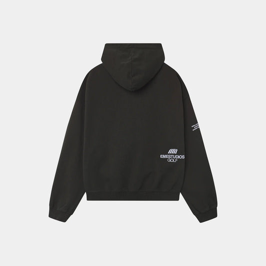 Eme Estudio Crown Navy Oversized Hoodie