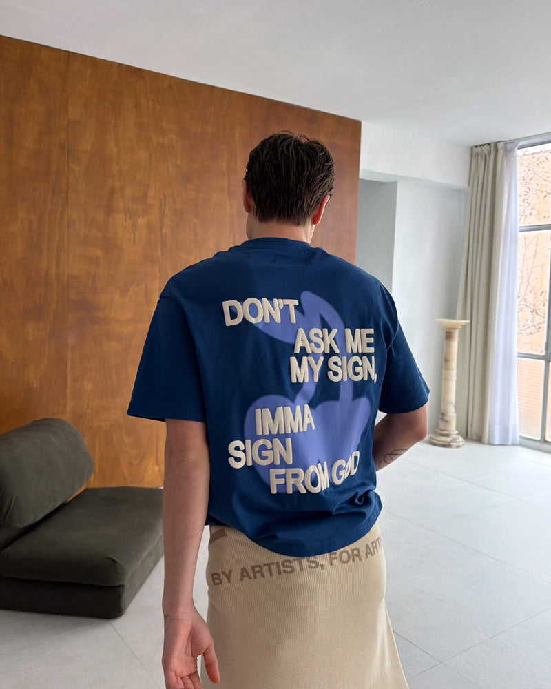 Nude Project Ladder Tee Navy