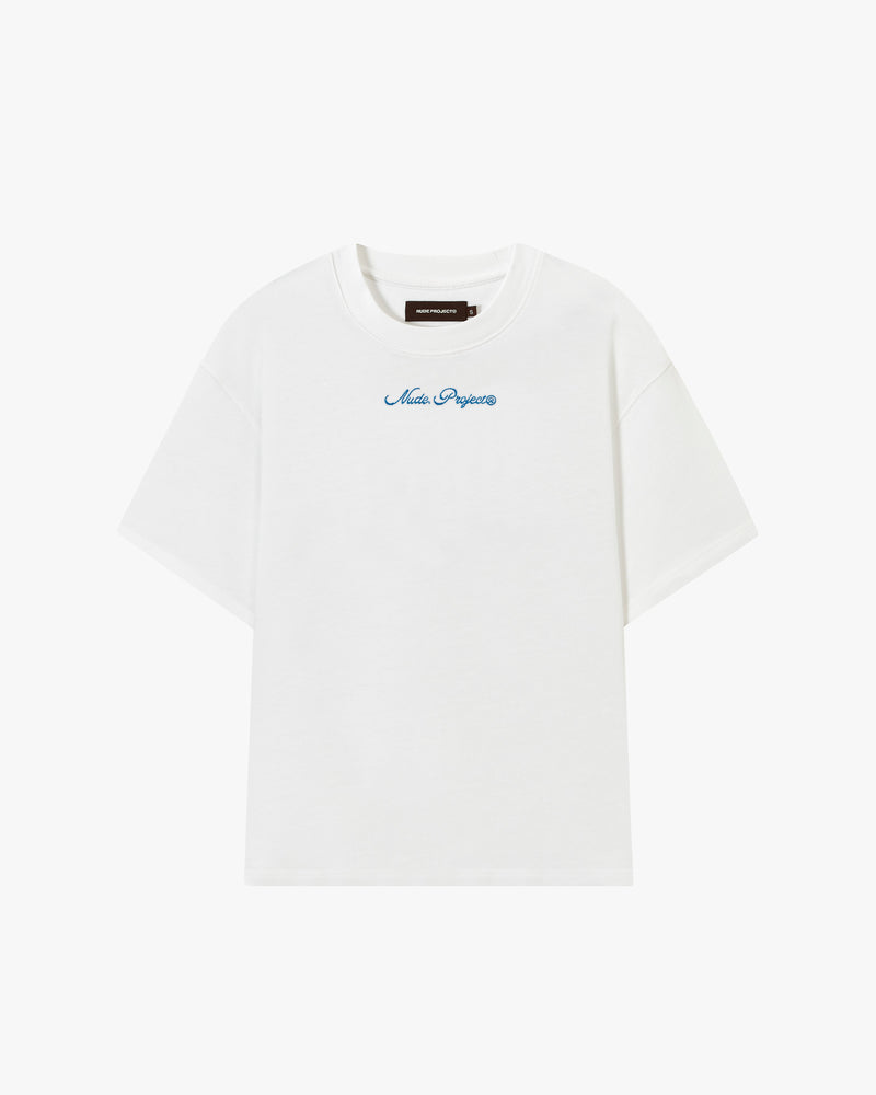 Nude project Camiseta Peach Blanca
