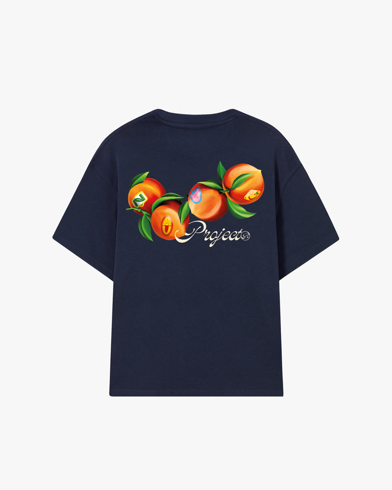 Nude project Camiseta Peach Azul Marino