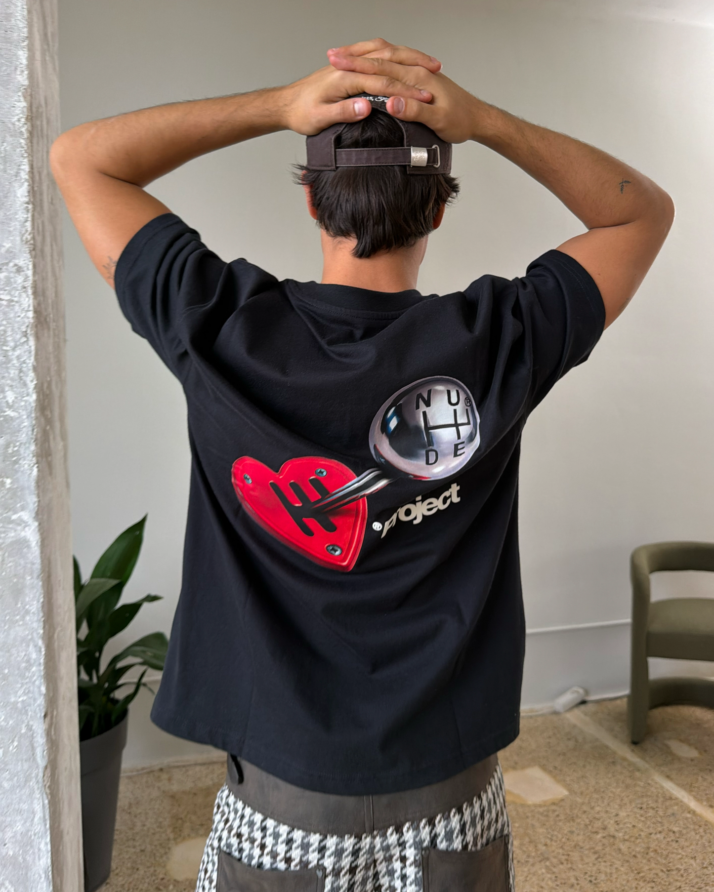 Nude Project Upshift Tee Black