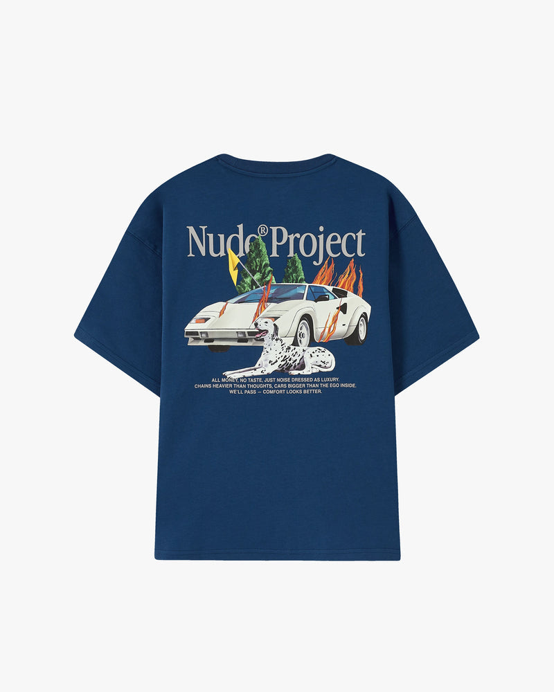 Nude project Camiseta Belfort Azul Marino